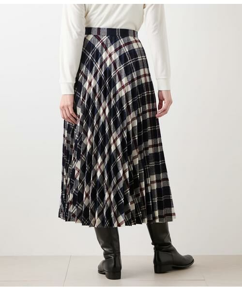 NEWYORKER / ニューヨーカー ロング・マキシ丈スカート | エターミンニューヨーカータータン プリーツスカート | 詳細2