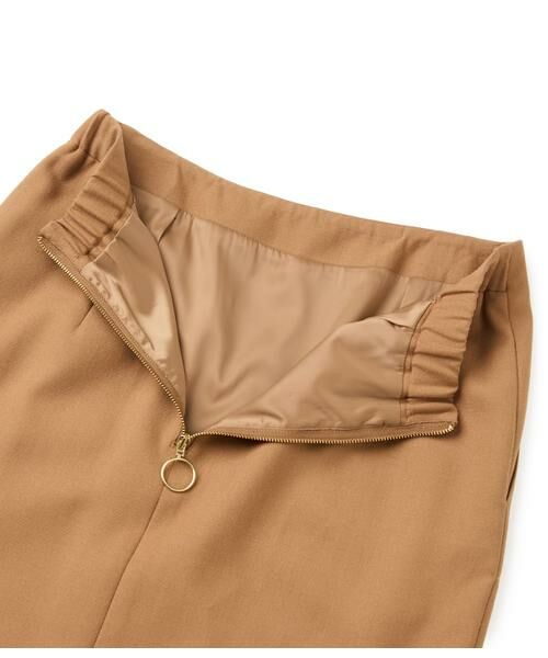 NEWYORKER / ニューヨーカー ロング・マキシ丈スカート | ウールブレンドダブルクロス ロングタイトスカート | 詳細6