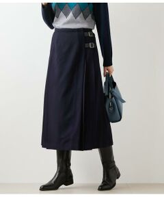 NEWYORKER / ニューヨーカー ミニ・ひざ丈スカート | NEWYORKER MELTON キルトスカート