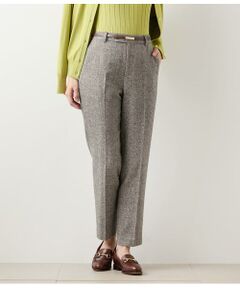 NEWYORKER / ニューヨーカー チノ・ワークパンツ | ブロークンヘリンボーンツィード テーパードパンツ