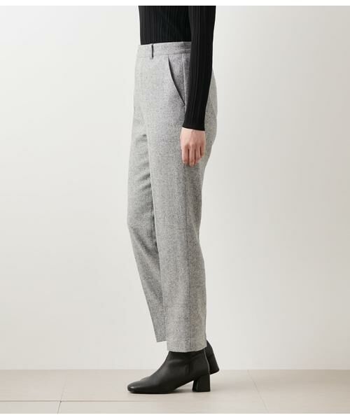 NEWYORKER / ニューヨーカー チノ・ワークパンツ | ブロークンヘリンボーンツィード テーパードパンツ | 詳細2