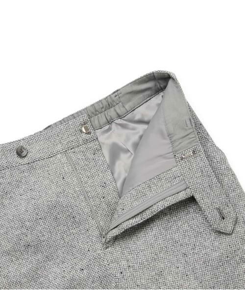 NEWYORKER / ニューヨーカー チノ・ワークパンツ | ブロークンヘリンボーンツィード テーパードパンツ | 詳細5