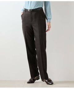 NEWYORKER / ニューヨーカー スラックス・ドレスパンツ | ウールウインドウペイン ストレートパンツ