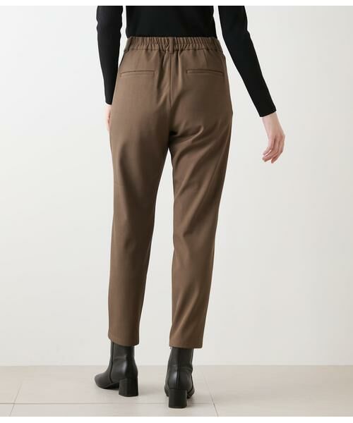 NEWYORKER / ニューヨーカー チノ・ワークパンツ | 裏起毛 あったかテーパードパンツ | 詳細3