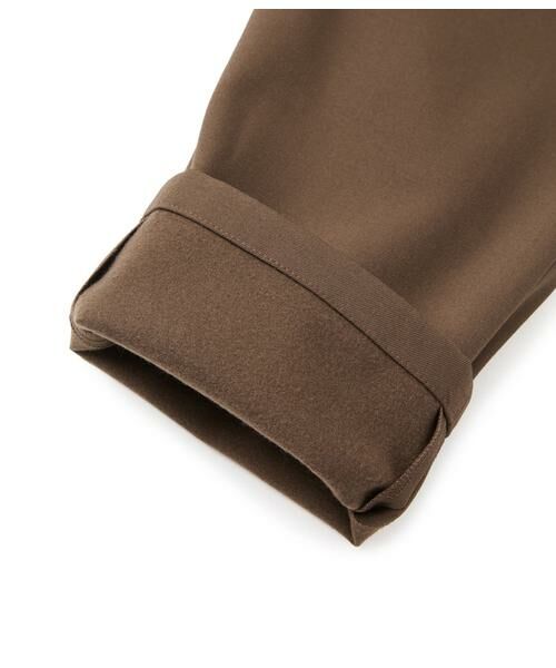 NEWYORKER / ニューヨーカー チノ・ワークパンツ | 裏起毛 あったかテーパードパンツ | 詳細6