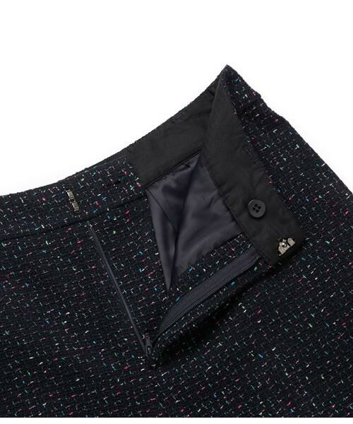 NEWYORKER / ニューヨーカー その他パンツ | ネオンカラーミックスツィード ハーフパンツ | 詳細5