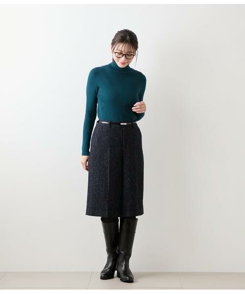 NEWYORKER / ニューヨーカー その他パンツ | ネオンカラーミックスツィード ハーフパンツ | 詳細7