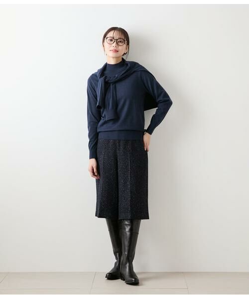 NEWYORKER / ニューヨーカー その他パンツ | ネオンカラーミックスツィード ハーフパンツ | 詳細8