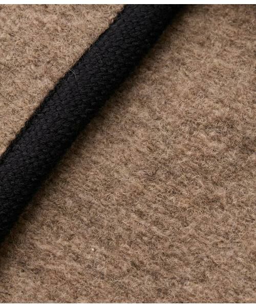 NEWYORKER / ニューヨーカー ダッフルコート | スライバーニット ノーカラーダッフルコート | 詳細10