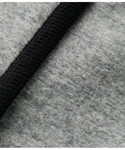 NEWYORKER / ニューヨーカー ダッフルコート | スライバーニット ノーカラーダッフルコート | 詳細7