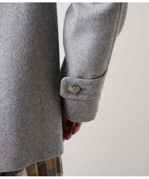 NEWYORKER / ニューヨーカー ピーコート | ラムウールモッサ ピーコート | 詳細4