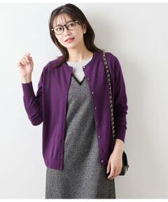 NEWYORKER / ニューヨーカー カーディガン・ボレロ | キャッシュウール クルーネックカーディガン