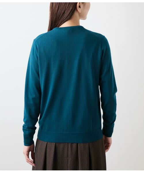 NEWYORKER / ニューヨーカー カーディガン・ボレロ | キャッシュウール クルーネックカーディガン | 詳細2