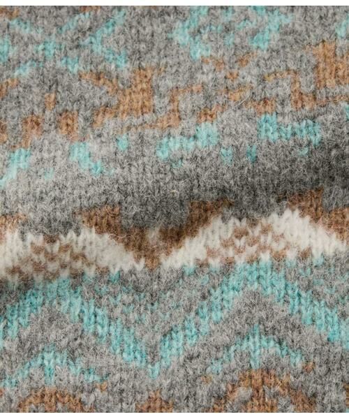 NEWYORKER / ニューヨーカー ニット・セーター | フェアアイル ハイネックニットプルオーバー | 詳細9