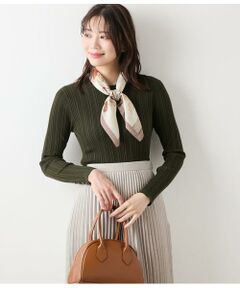 NEWYORKER / ニューヨーカー ニット・セーター | ウォッシャブルウール ランダムリブプルオーバー