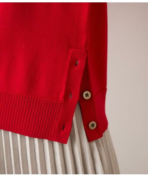 NEWYORKER / ニューヨーカー ニット・セーター | ウォッシャブルウール ボトルネックプルオーバー | 詳細4