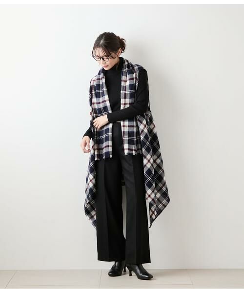 NEWYORKER / ニューヨーカー ニット・セーター | レーヨンポリストレッチ リブタートルネックプルオーバー | 詳細20