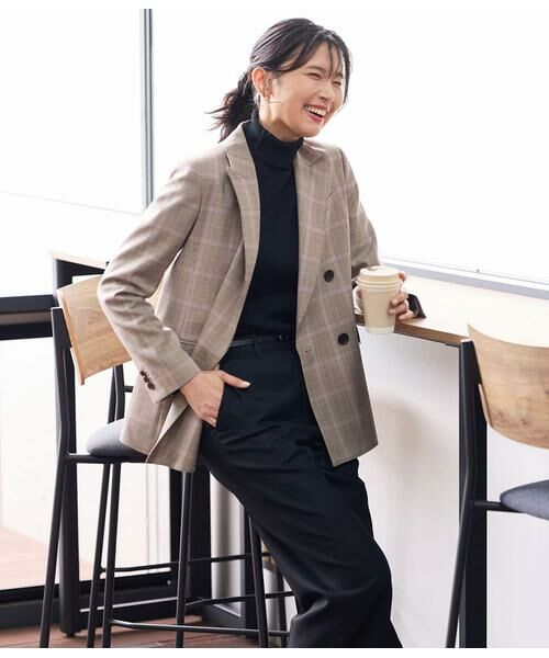 NEWYORKER / ニューヨーカー ニット・セーター | レーヨンポリストレッチ リブタートルネックプルオーバー | 詳細22