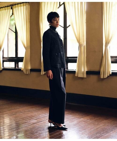 NEWYORKER / ニューヨーカー ニット・セーター | レーヨンポリストレッチ リブタートルネックプルオーバー | 詳細25