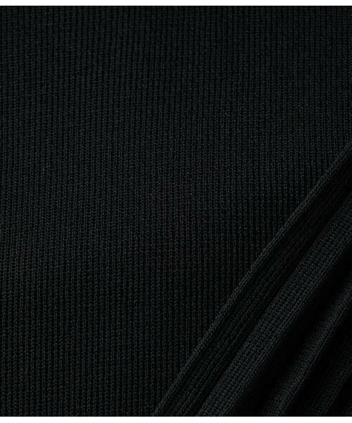 NEWYORKER / ニューヨーカー ニット・セーター | ハイツイストシルクレーヨン総針 袖プリーツニットプルオーバー | 詳細12