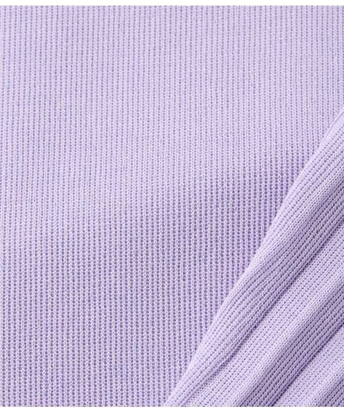 NEWYORKER / ニューヨーカー ニット・セーター | ハイツイストシルクレーヨン総針 袖プリーツニットプルオーバー | 詳細6