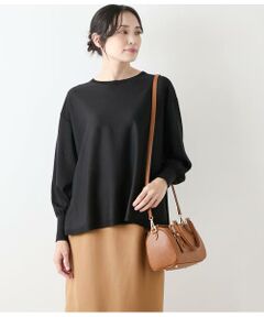 NEWYORKER / ニューヨーカー ニット・セーター | ハイツイストシルクレーヨン天竺 フレアニットプルオーバー