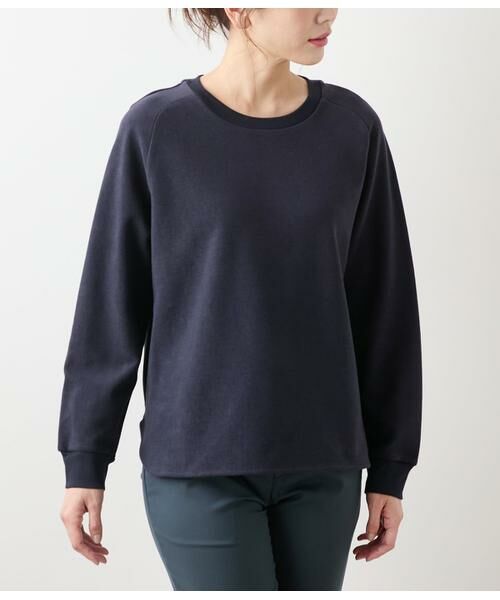 NEWYORKER / ニューヨーカー カットソー | オーガニックコットンパイル クルーネックプルオーバー | 詳細7