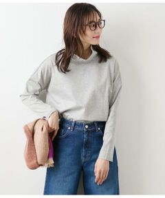 NEWYORKER / ニューヨーカー カットソー | オーガニックコットンスムース オフハイネックプルオーバー