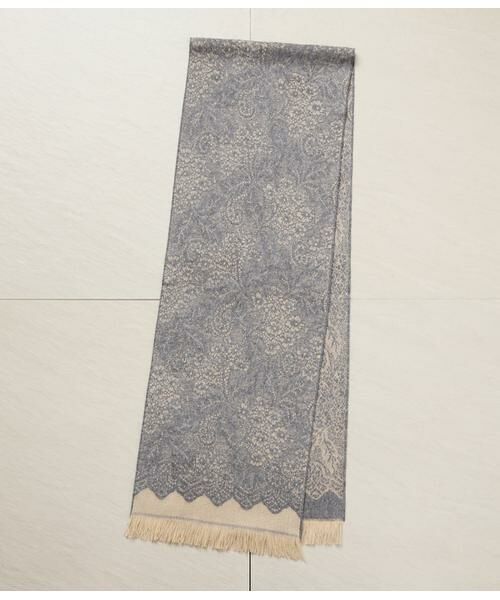 NEWYORKER / ニューヨーカー マフラー・ショール・スヌード・ストール | P.CORNILLON(ピー・コルニヨン) レースマフラー | 詳細1