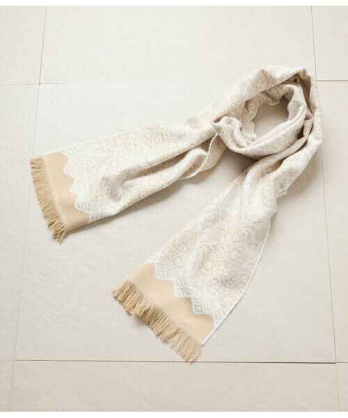 NEWYORKER / ニューヨーカー マフラー・ショール・スヌード・ストール | P.CORNILLON(ピー・コルニヨン) レースマフラー | 詳細5
