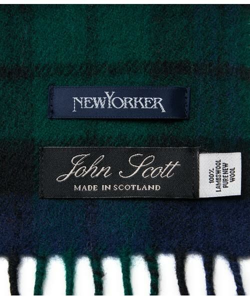 NEWYORKER / ニューヨーカー マフラー・ショール・スヌード・ストール | John Scott(ジョン スコット) ブラックウォッチマフラー | 詳細2