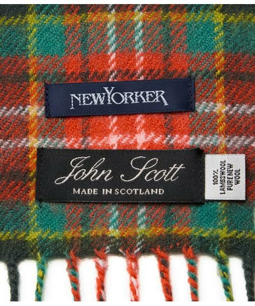 NEWYORKER / ニューヨーカー マフラー・ショール・スヌード・ストール | John Scott(ジョン スコット) タータンマフラー | 詳細2