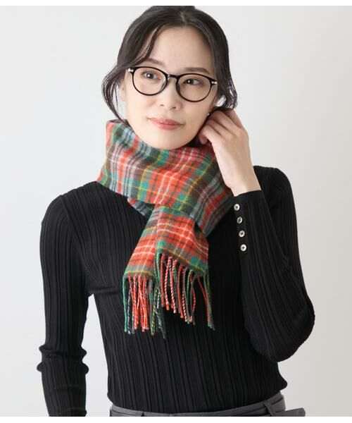 NEWYORKER / ニューヨーカー マフラー・ショール・スヌード・ストール | John Scott(ジョン スコット) タータンマフラー | 詳細3