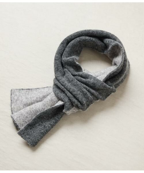 NEWYORKER / ニューヨーカー マフラー・ショール・スヌード・ストール | バイカラーミニマフラー | 詳細5