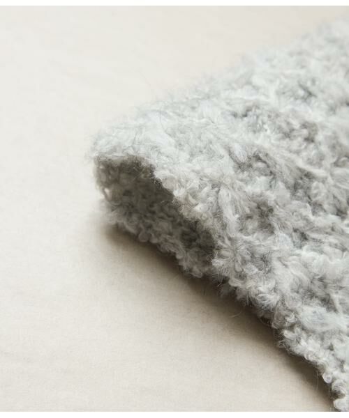 NEWYORKER / ニューヨーカー マフラー・ショール・スヌード・ストール | ループヤーンミニマフラー | 詳細2