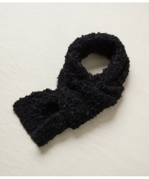 NEWYORKER / ニューヨーカー マフラー・ショール・スヌード・ストール | ループヤーンミニマフラー | 詳細5