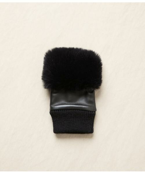 NEWYORKER / ニューヨーカー 手袋 | ラムレザー ファーミトン | 詳細1