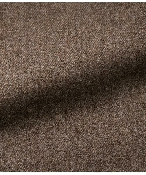 NEWYORKER / ニューヨーカー その他パンツ | ウールフラノ センタープレスワイドパンツ | 詳細8