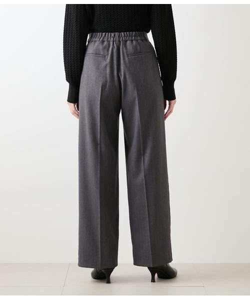 NEWYORKER / ニューヨーカー その他パンツ | デニム調メランジストライプ サイドラインタックパンツ | 詳細3