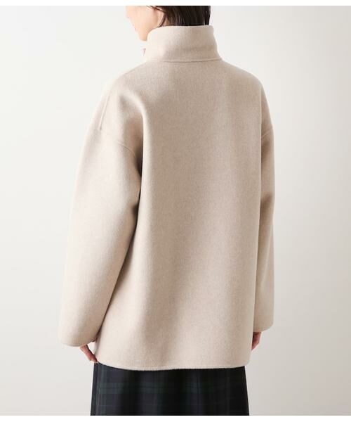 NEWYORKER / ニューヨーカー その他アウター | ウールナイロンリバー スタンドショートコート | 詳細2