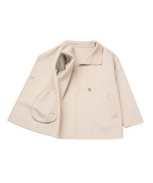 NEWYORKER / ニューヨーカー その他アウター | ウールナイロンリバー スタンドショートコート | 詳細6