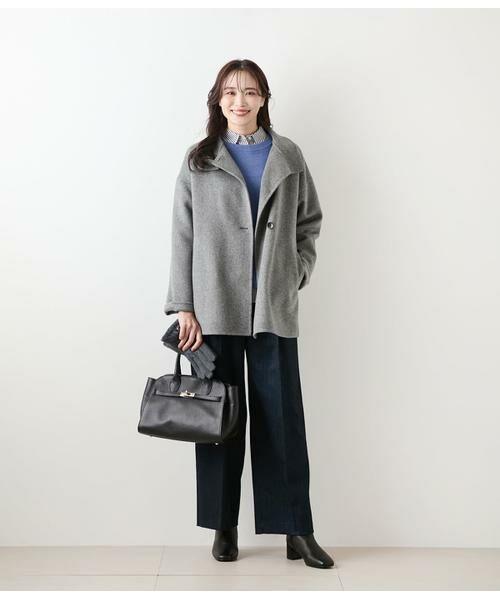 NEWYORKER / ニューヨーカー ニット・セーター | 片畦ラメブレーティング クルーネックニット | 詳細11