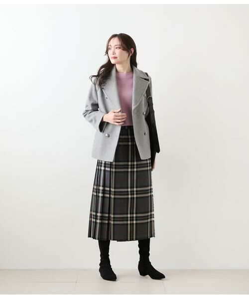 NEWYORKER / ニューヨーカー ニット・セーター | 片畦ラメブレーティング クルーネックニット | 詳細4