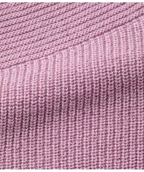 NEWYORKER / ニューヨーカー ニット・セーター | 片畦ラメブレーティング クルーネックニット | 詳細5