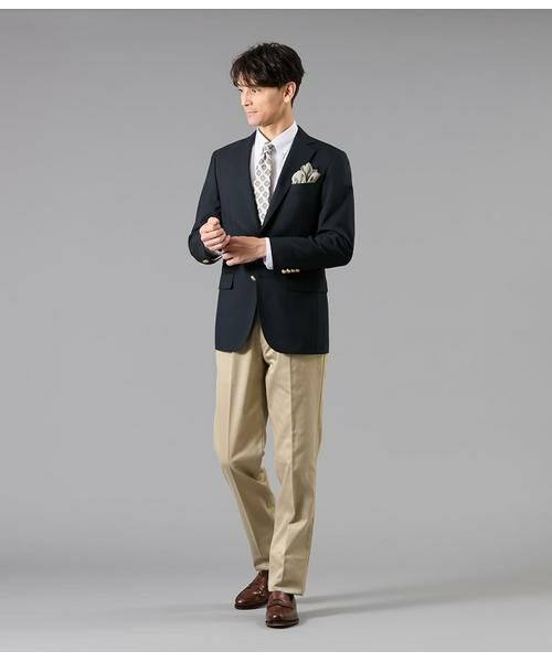 NEWYORKER / ニューヨーカー テーラードジャケット | HERITAGE CLOTH トロピカル ブレザー(セットアップ対応) | 詳細12