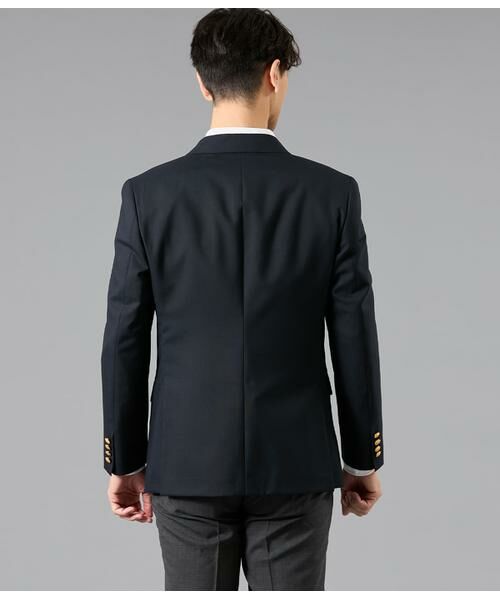 NEWYORKER / ニューヨーカー テーラードジャケット | HERITAGE CLOTH トロピカル ダブルブレストブレザー(セットアップ対応) | 詳細2