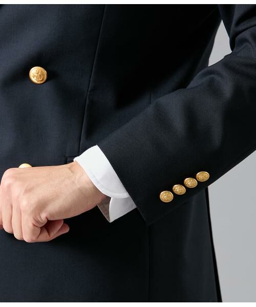 NEWYORKER / ニューヨーカー テーラードジャケット | HERITAGE CLOTH トロピカル ダブルブレストブレザー(セットアップ対応) | 詳細4