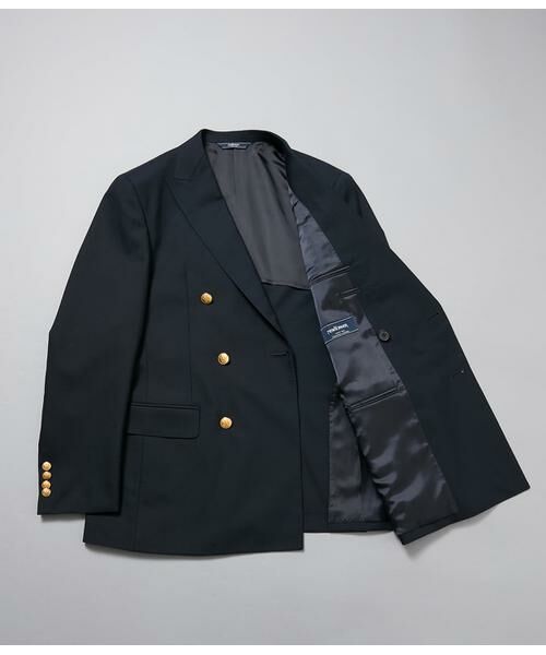 NEWYORKER / ニューヨーカー テーラードジャケット | HERITAGE CLOTH トロピカル ダブルブレストブレザー(セットアップ対応) | 詳細6