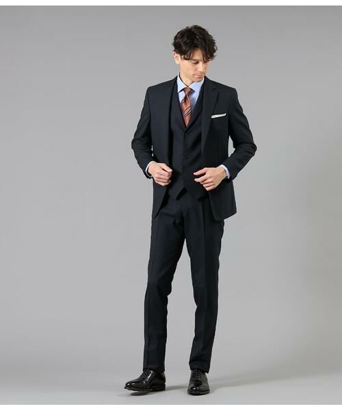 NEWYORKER / ニューヨーカー セットアップ | HERITAGE CLOTH トロピカル 襟付きオッドベスト(セットアップ対応) | 詳細10