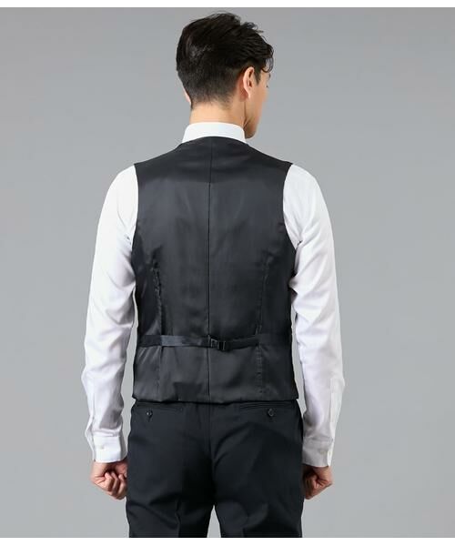 NEWYORKER / ニューヨーカー セットアップ | HERITAGE CLOTH トロピカル 襟付きオッドベスト(セットアップ対応) | 詳細2